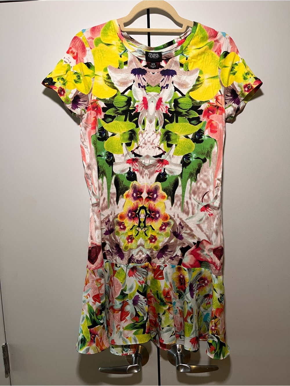 Prabal Gurung Multicolor Short-Sleeve Dress